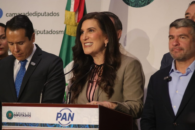 Kenia López Rabadán exige frenar represión contra protestas de salud